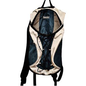 Benkii White Teal Black Hydration Back Pack - Hiking Camping Outdoor